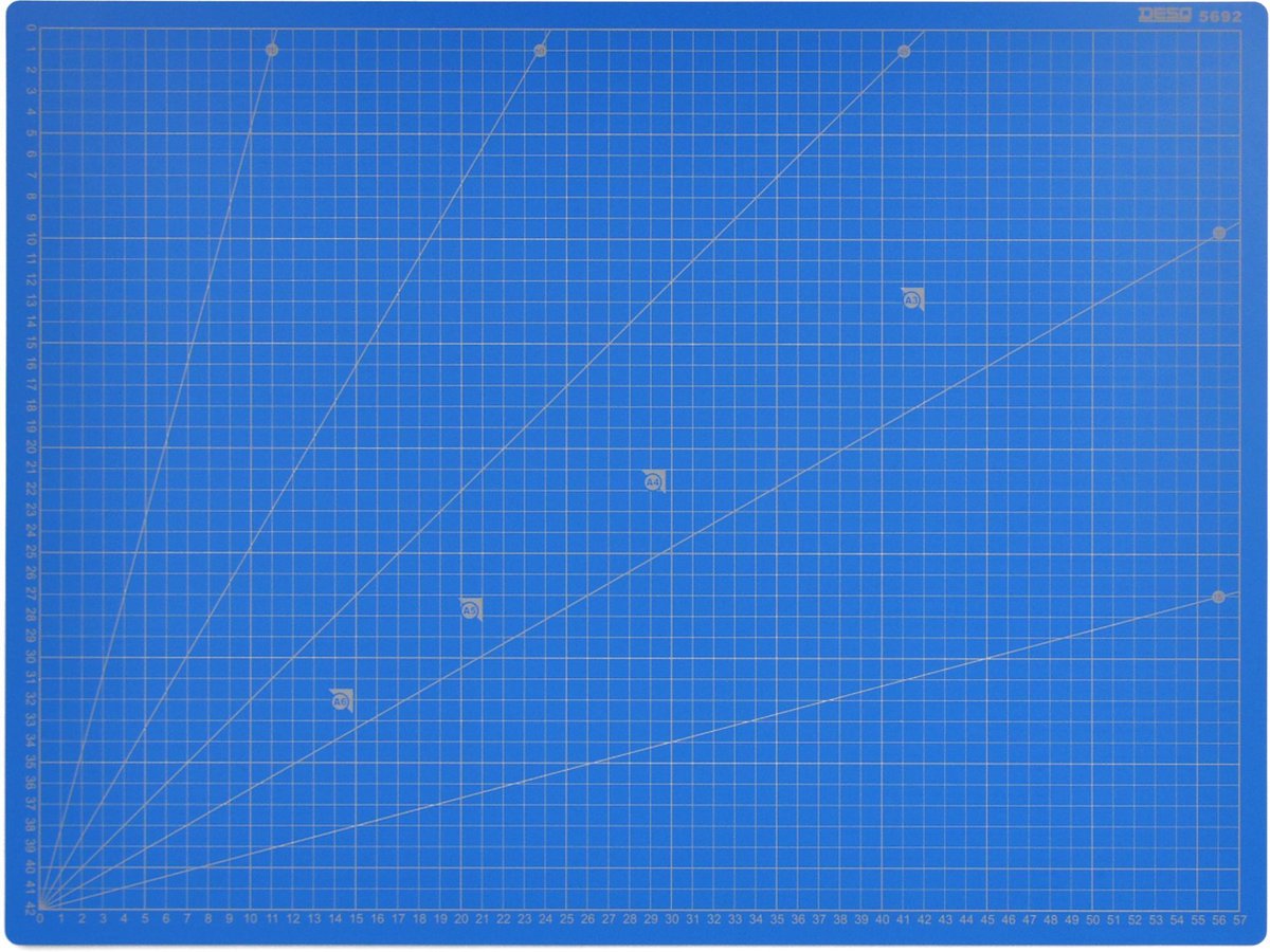 DESQ® Snijmat 45x60 cm | 5 laags | A2 | Zelfherstellend | Professionele kwaliteit